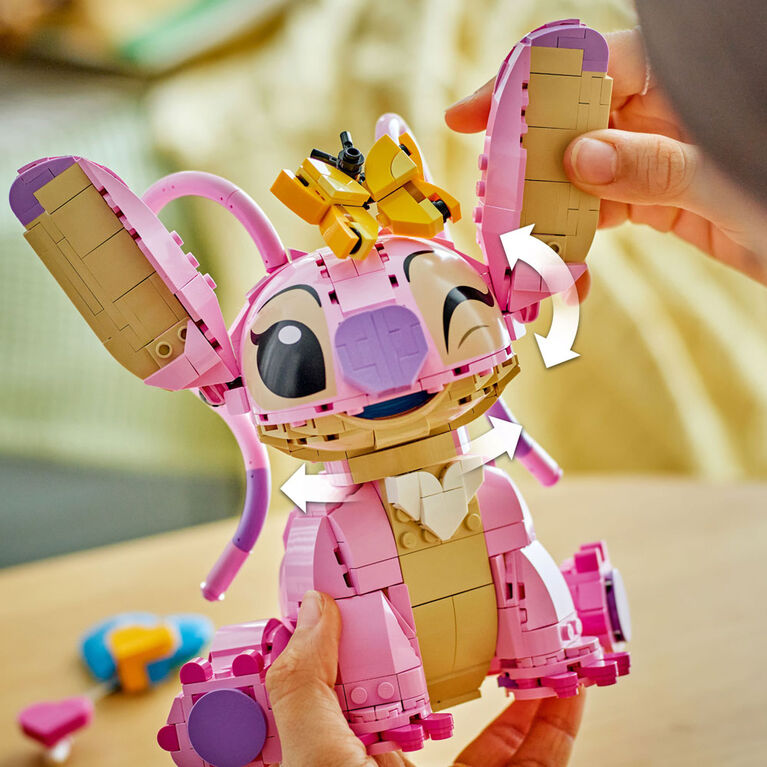LEGO Disney Angel Lilo & Stitch Kids Toy - Gift Idea for Girls and Boys 9+ - Room Decor - 43257