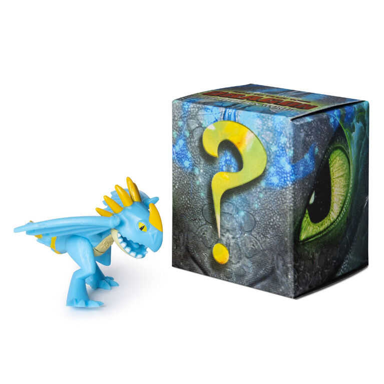How To Train Your Dragon, coffret de 2 Mystery Dragons Tempête, figurines dragons à collectionner.