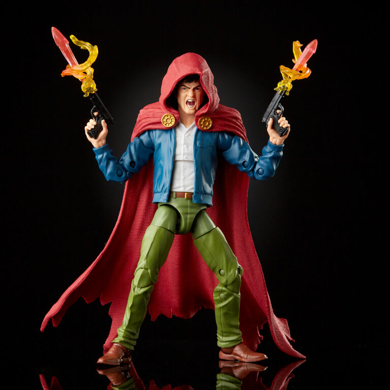 Marvel Legends Series 6-inch Collectible Action Marvel's The Hood Figure, Includes 4 Accessories and 1 Build-A-Figure Part