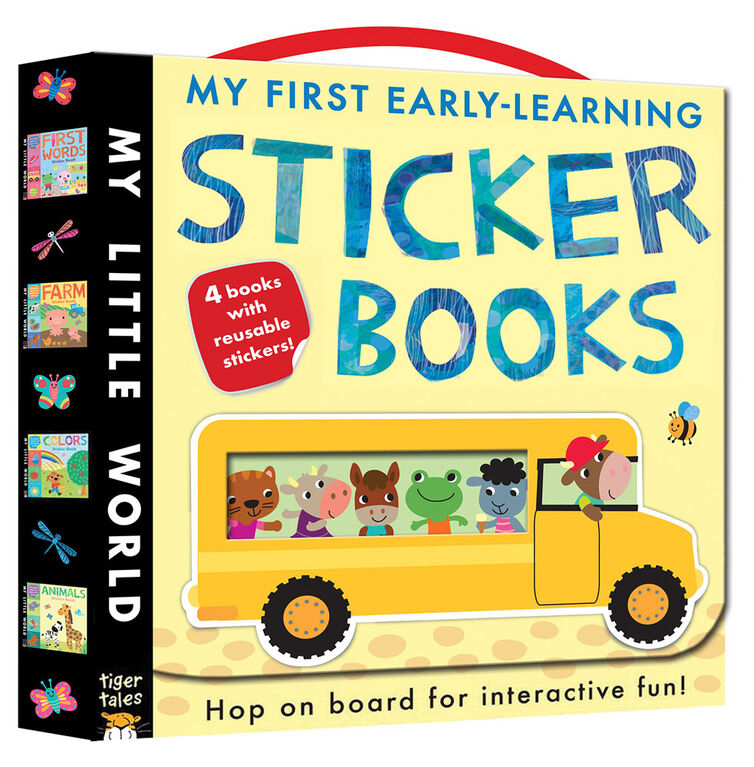 My First Early-Learning Sticker Books - English Edition