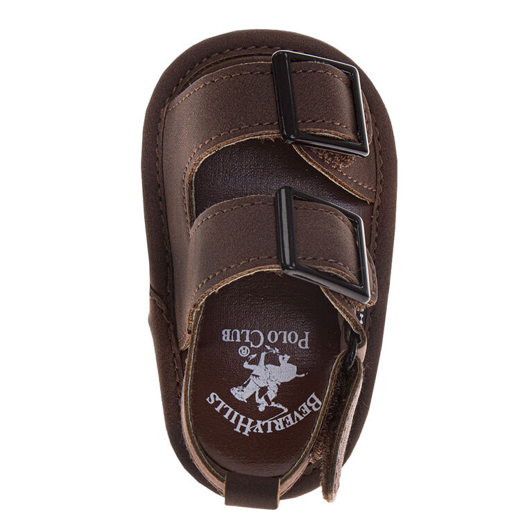 Beverly Hills Polo Club Open Toe Sandal Brown
