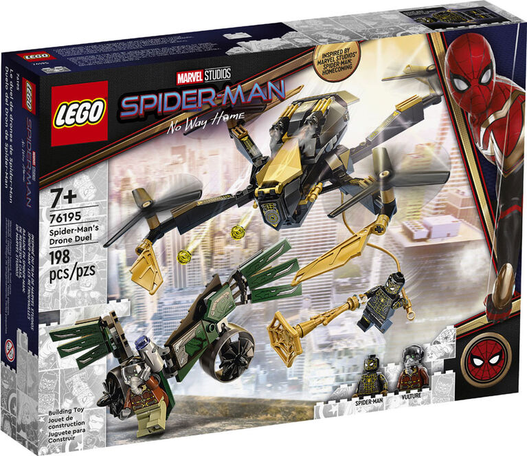 LEGO Super Heroes Spider-Man's Drone Duel 76195 (198 pieces)