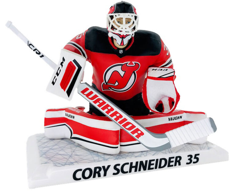 Cory Schneider des Devils du New Jersey -  Figurine de la LNH de 6 pouces.