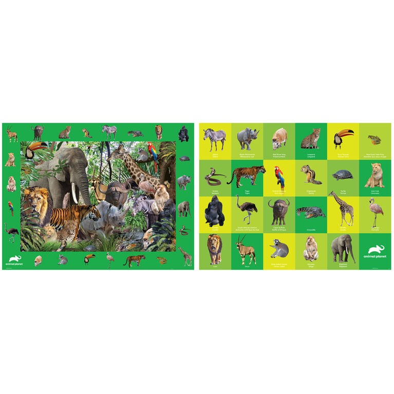 Build, Spot, & Learn Floor Puzzle - Safari