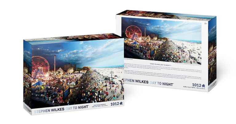 Stephen Wilkes Day to Night - Coney Island, Boardwalk 1012 piece Puzzle