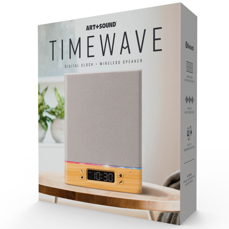 Art+Sound Timewave Bluetooth Speaker W - Édition anglaise
