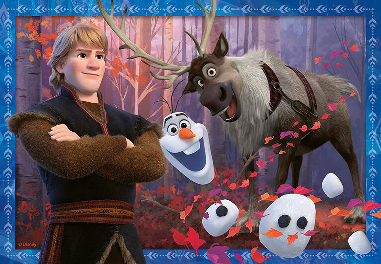 Ravensburger - Disney Frozen - Frosty Adventures Puzzle 2 x 24pc