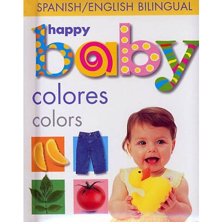 Baby Soft-To-Touch Books - Happy Baby Colors - Édition anglaise