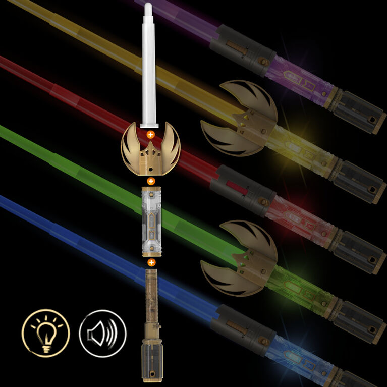 Star Wars LIGHTSABER Forge Force Color Master LIGHTSABER, Color-Changing Electronic LIGHTSABER