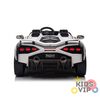 KIDSVIP Licensed 2-Seater Lamborghini Sian 4X4 24V Ride-On Car For Kids w/ RC - White