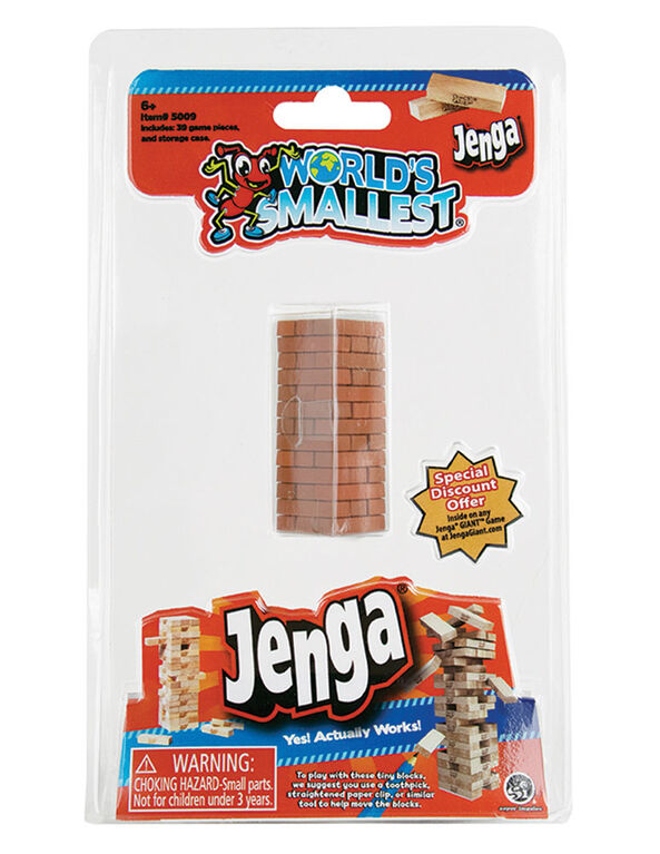 Worlds Smallest Jenga - English Edition