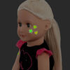 Our Generation, Luana "Ready To Glow", 18-inch Deco Doll with Glow-in-the-Dark Tattoos