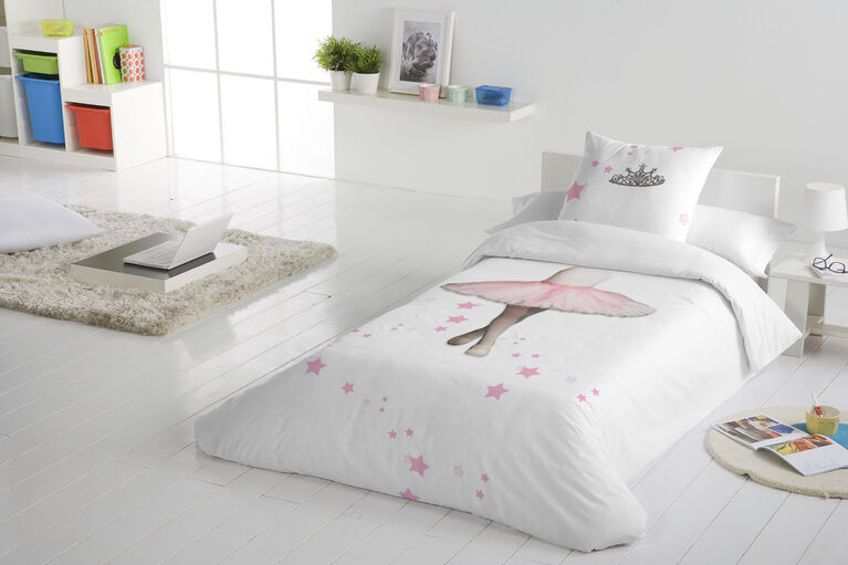 Gouchee Design Ballerina Digital Print Twin Duvet Cover Set