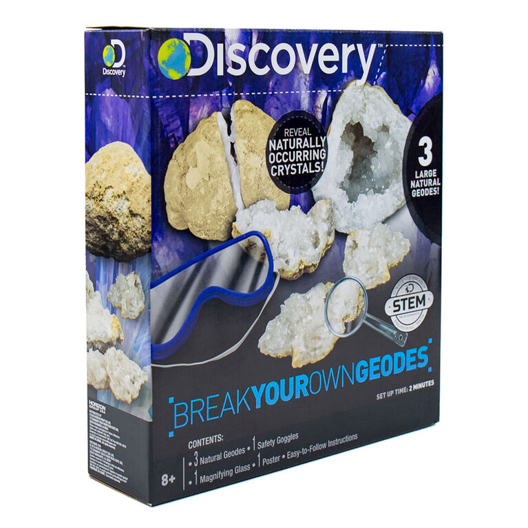 DISCOVERY Break Your Own Geodes