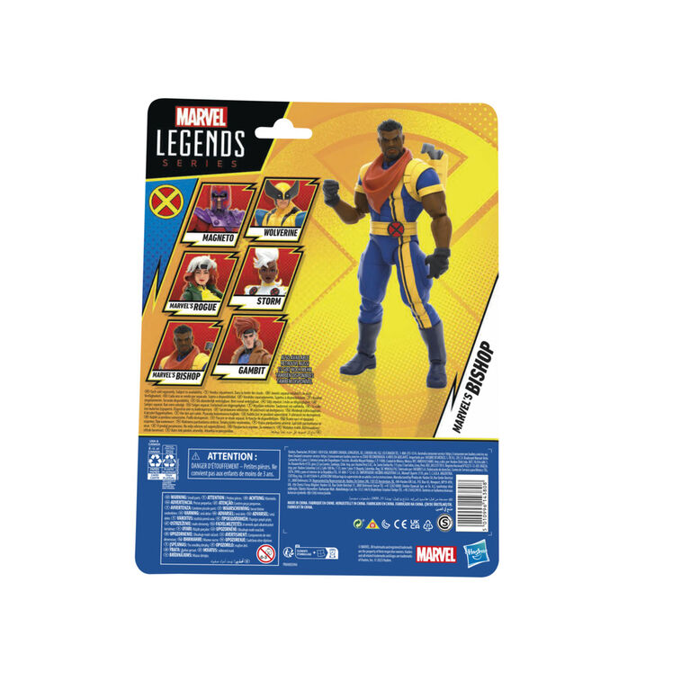 Hasbro Marvel Legends Series Marvel's Bishop, X-Men '97 6 Inch Marvel Legends Action Figures