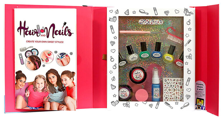 SpiceBox Children's Activity Kits for Kids Fabulous Hair and Nails - English Edition