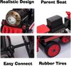 Voltz Toys Locomotive Train avec wagon