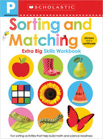 Scholastic Early Learners: Pre-K Sorting And Matching Extra Big Skills Workbook - English Edition
