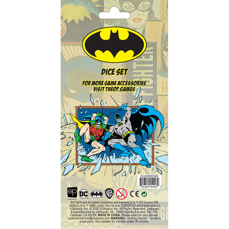 Batman Dice Set - English Edition
