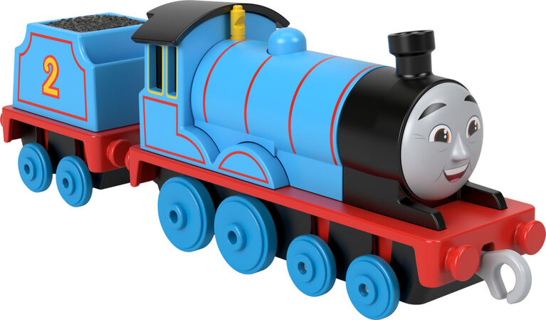 Thomas & Friends Edward Diecast Metal Push-Along Toy Train Engine with Tender for Preschool Kids