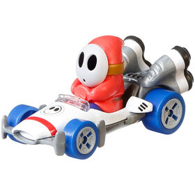 Hot Wheels - Mario Kart - Véhicule Shy Guy B-Dasher