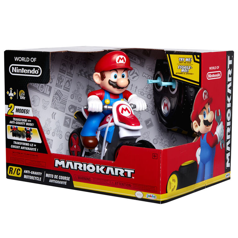 World of Nintendo Mario Kart Mini Motorcycle RC Racer