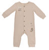 Pooh Waffle Romper Tan 6-12M