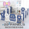 Kidsvip 22 Panels Playpen - English Edition