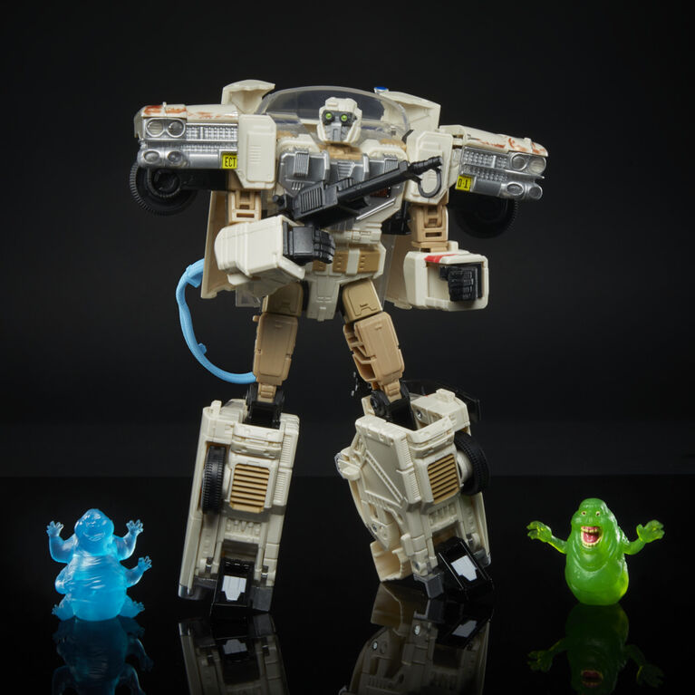 Transformers Collaborative Ghostbusters: Afterlife, Ecto-1 Ectotron Converting Figure - R Exclusive