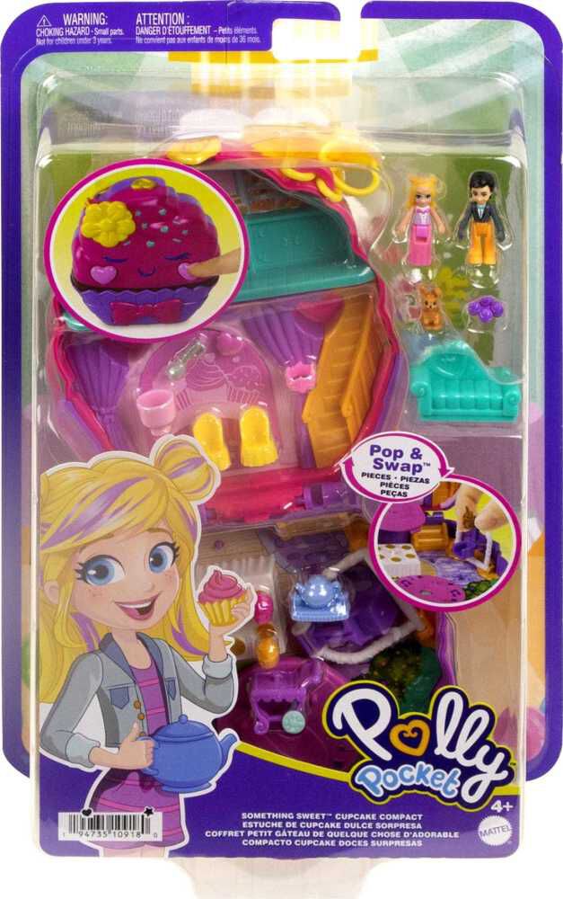 Polly pocket top cupcake set