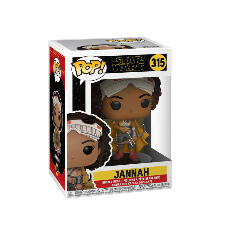 Figurine en vinyle Jannah par Funko POP! Star Wars Rise of Skywalker