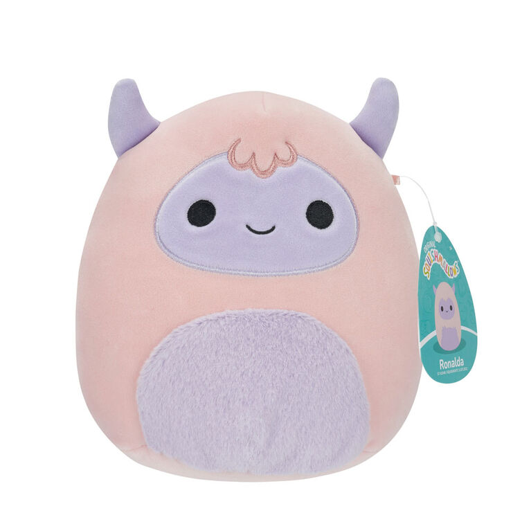 Squishmallows 7.5" - Ronalda - Pink and Purple Yeti