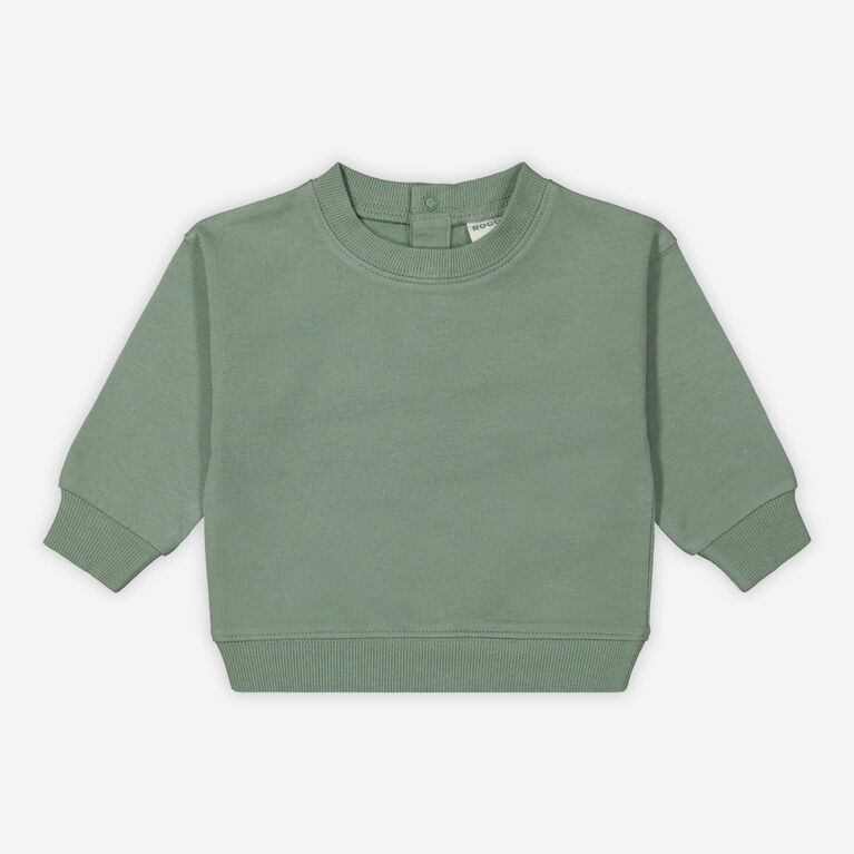 Rococo  Long Sleeve Sweatshirt Olive 2-3
