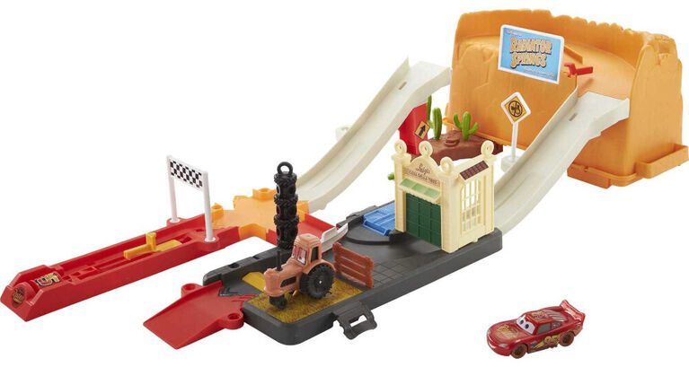 Disney Pixar Cars Race and Go Playset