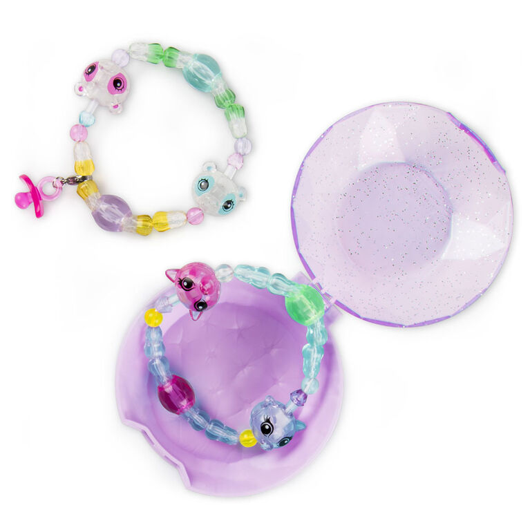 Twisty Petz - Babies 4-Pack Pandas and Kitties Collectible Bracelet Set for Kids