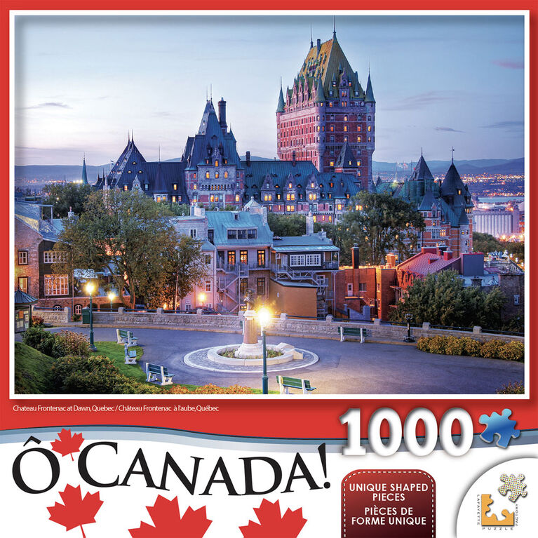 O''Canada 1000 Pcs Chateau Frontenac at Dawn, Quebec Toys R Us Canada