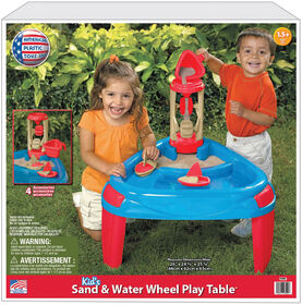 American Plastic Toys - Sand and Water Wheel Play Table