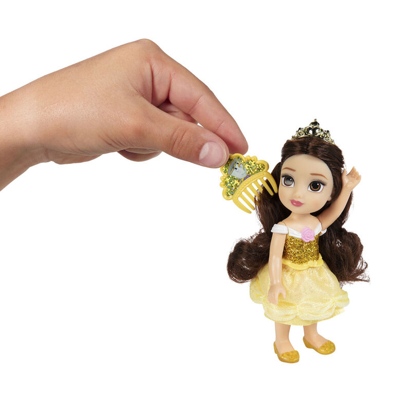 Disney Princess Petite Inch Princess Belle with Glittered Molded Bodice  Toys R Us Canada