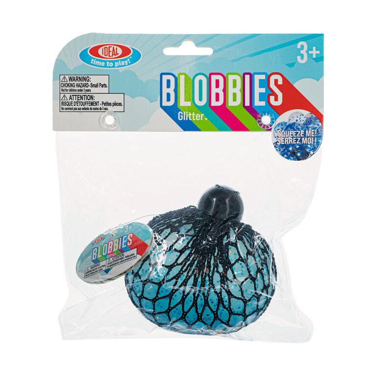 ALEX - Blobbies Glitter Clear Black