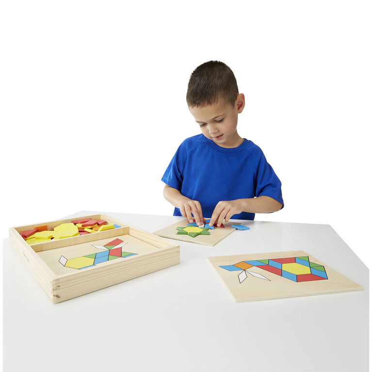 Pattern Blocks And Boards