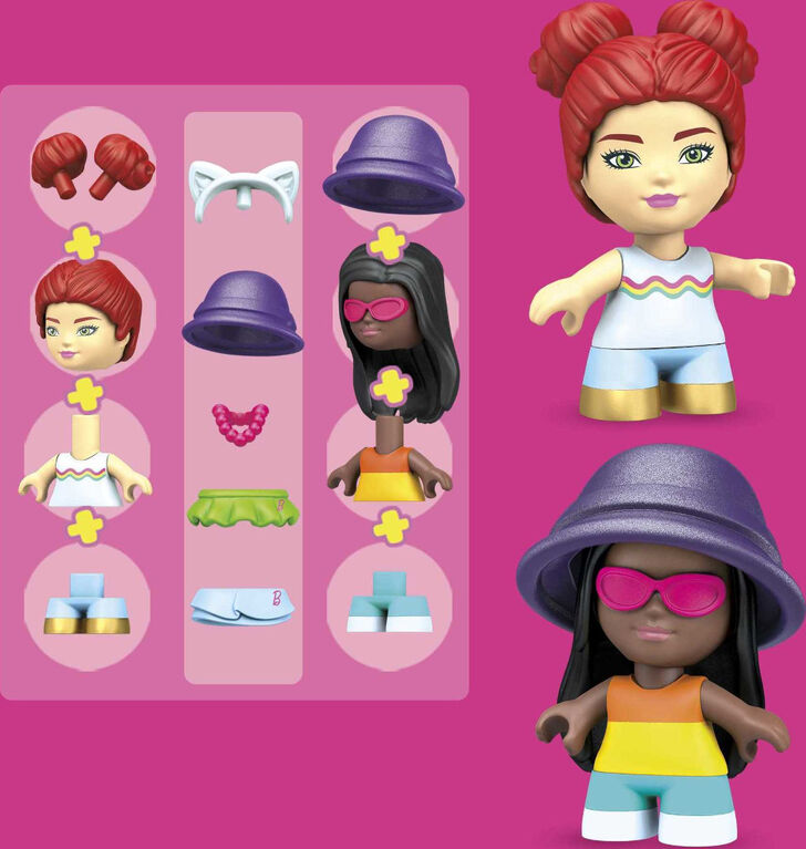 Mega Construx Barbie Convertible Beach Adventure