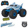 Monster Jam, Official Megalodon STORM All-Terrain Remote Control Monster Truck, 1:15 Scale