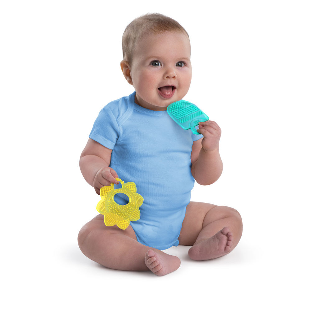 Bright Starts Sunny Soothers 2 Multi Textured Teethers
