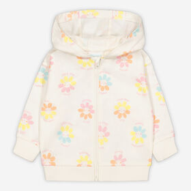 Rococo Zip Hoody Floral 2-3