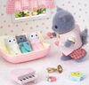 Calico Critters Persian Cat Triplets, Set of 3 Collectible Doll Figures with Cradle Accessory