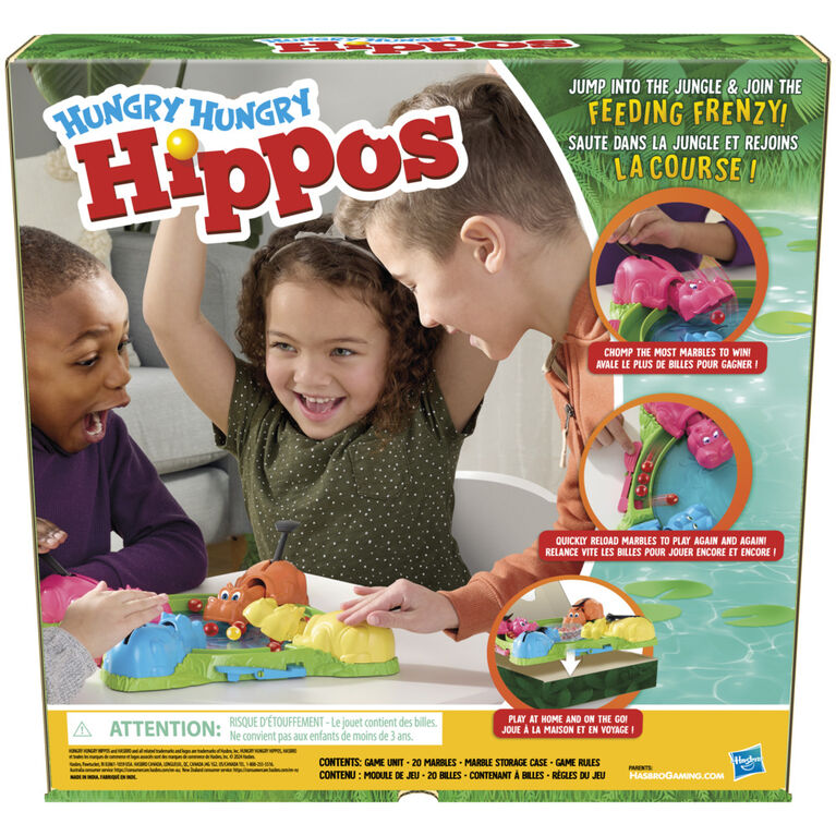 Hungry Hungry Hippos, jeu de plateau