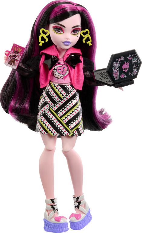 Monster High Doll, Draculaura, Skulltimate Secrets: Neon Frights