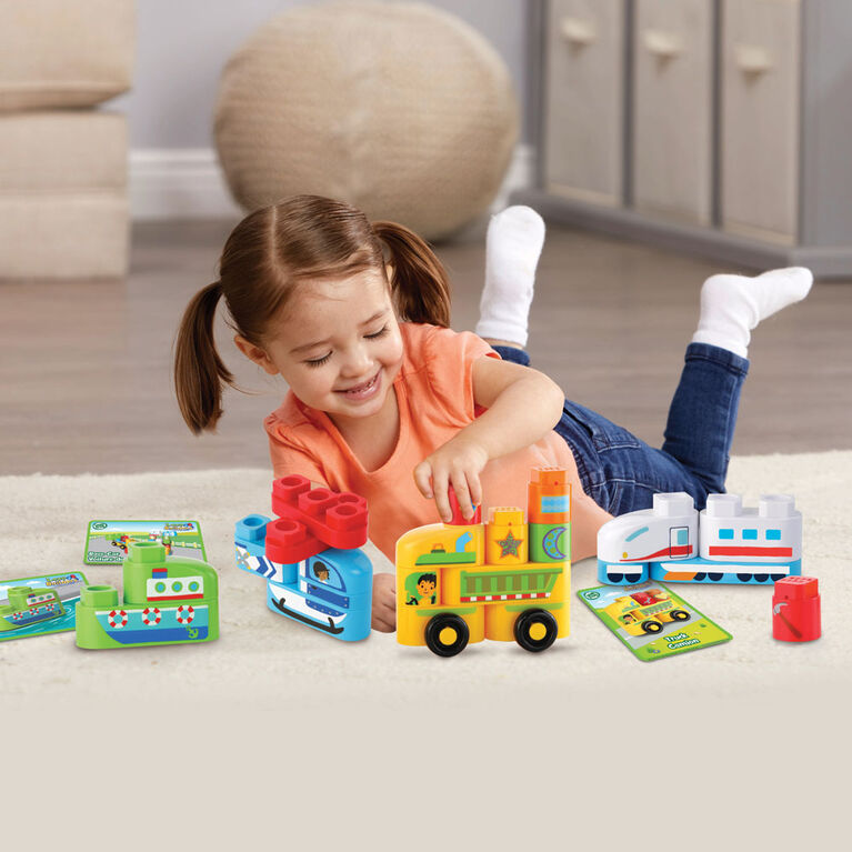 LeapFrog LeapBuilders Soar & Zoom Vehicles - Bilingual Edition