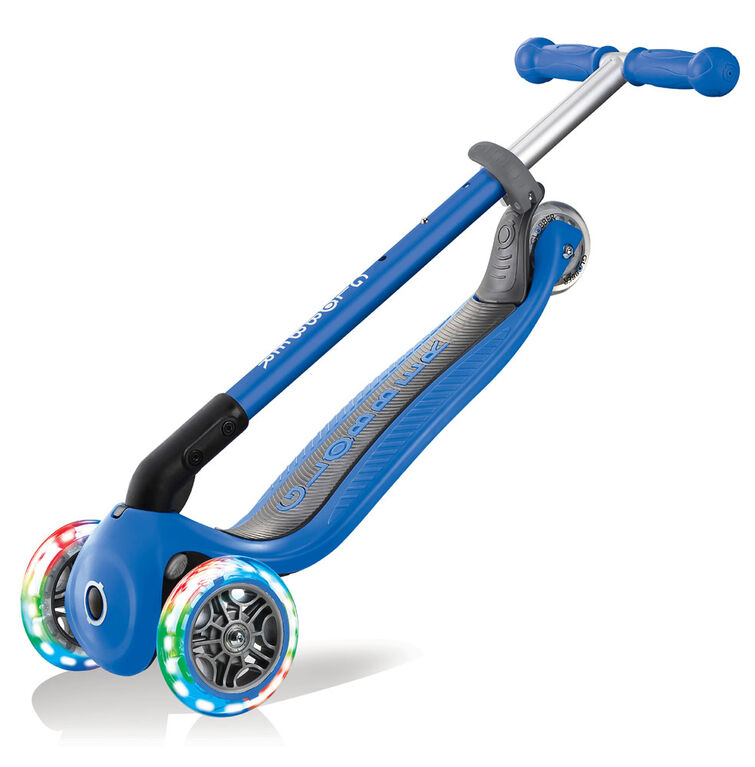 Primo Pliable Scooter avec Lumière - Bleu