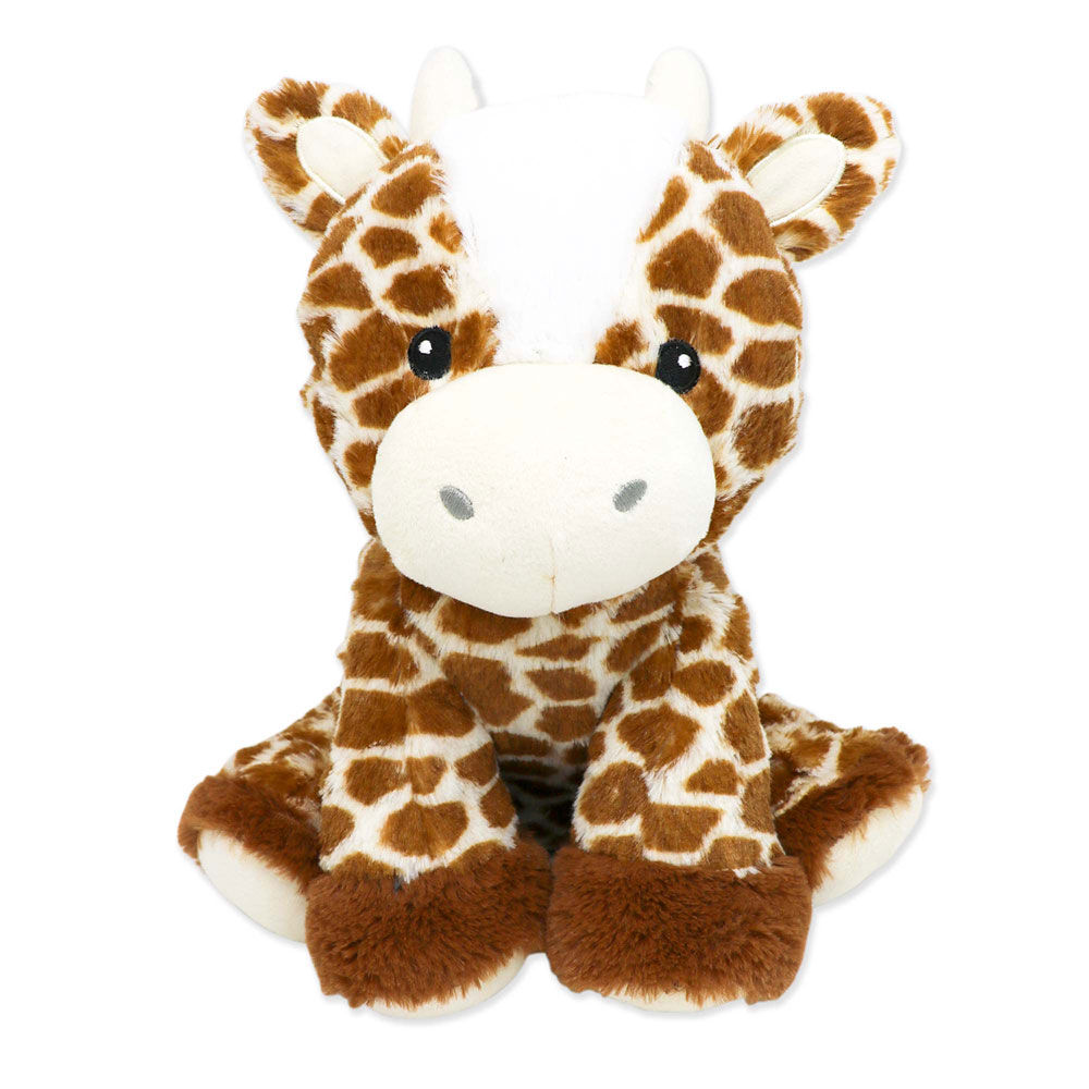Plushies by Baby Mode Plush Dark Brown Giraffe Toy- 11"